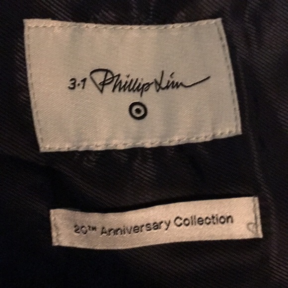 Men's Long Sleeve Blazer Phillip Lim Medium Navy - Picture 7 of 7